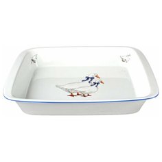 Форма для запекания 31 см прямоугольная Thun "Гуси" / 006462 Thun1794