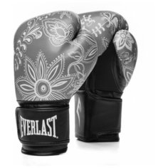 Перчатки тренировочные Everlast Spark 10oz серый,узор