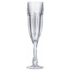 Бокалы для шампанского 150 мл 6 шт Crystalex CZ s.r.o. Crystalite Bohemia "Сафари /Без декора" / 033084