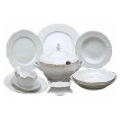 Столовый сервиз на 6 персон 25 предметов Thun "Бернадотт /Отводка золото" / 006071 Thun1794