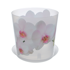 Кашпо деко D160 мм 2,4 л с подставкой Idea (М Пластика)