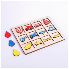 Лесная мастерская Головоломка. Сортер составной «Транспорт»