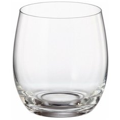 Стаканы для виски 410 мл 6 шт Crystalite Bohemia "Полло /Без декора" / 133389