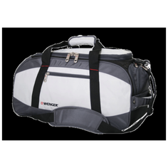 Сумка спортивная Wenger Mini Soft Duffle, серая, 52х25х30 см