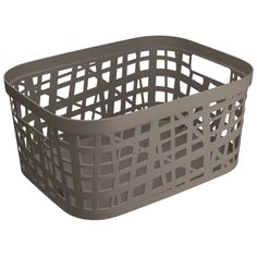 Корзина хаос 22 л французcкий серый Idea (М Пластика)