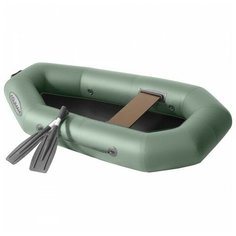 Лоцман Лодка гребная Лоцман Стандарт 200 ГР, зелёный