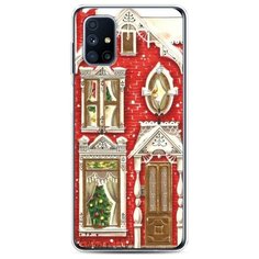 Чехол Силиконовый Samsung Galaxy M31s Пряничный домик Case Place