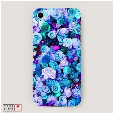 Чехол Пластиковый iPhone XR (10R) Цветочный ковер Case Place
