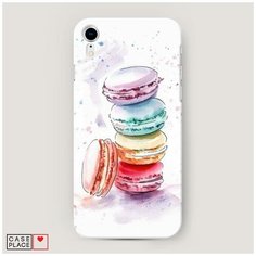 Чехол Пластиковый iPhone XR (10R) Пирамидка макарони 2 Case Place