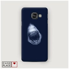Чехол Пластиковый Samsung Galaxy A5 2016 Пасть акулы Case Place
