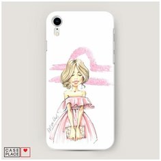 Чехол Пластиковый iPhone XR (10R) Весы образ Case Place