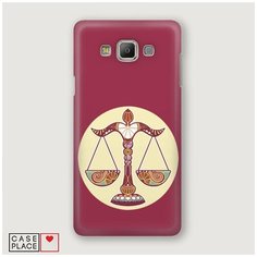 Чехол Пластиковый Samsung Galaxy A5 Весы Case Place