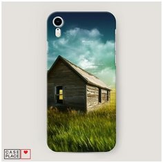 Чехол Пластиковый iPhone XR (10R) Домик в поле Case Place