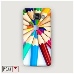 Чехол Пластиковый Samsung Galaxy A5 2016 Цветные карандаши Case Place