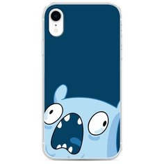 Силиконовый чехол "Кричащая подушка" на Apple iPhone XR / Айфон XR Case Place