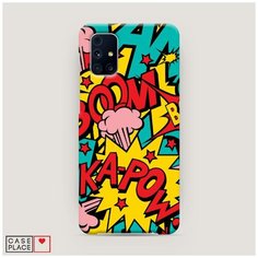 Чехол Пластиковый Samsung Galaxy M31s Постер pop art Case Place