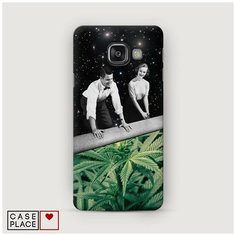 Чехол Пластиковый Samsung Galaxy A5 2016 Ковер самокрут Case Place