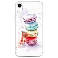 Силиконовый чехол "Пирамидка макарони 2" на Apple iPhone XR / Айфон XR Case Place