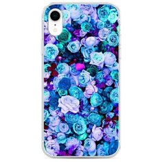 Силиконовый чехол "Цветочный ковер" на Apple iPhone XR / Айфон XR Case Place
