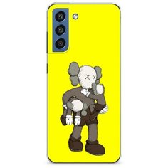 Чехол Силиконовый Samsung Galaxy S21 FE Кукла KAWS Case Place