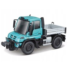 Maisto Машинка металлическая Unimog City Service, бирюзовый
