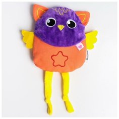 Крошка Я Развивающая игрушка - грелка с вишнёвыми косточками «Совушка»