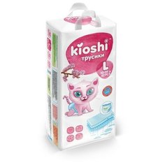 KIOSHI Подгузники-трусики KIOSHI L 10-14 кг, 42 шт