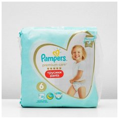 Pampers Подгузники-трусики PAMPERS Premium Care Large (15+ кг), 31 шт