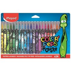Фломастеры Maped ColorPeps Monster 24 цвета 1 шт.