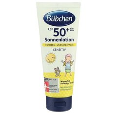 Bubchen Молочко солнцезащитное Bubchen для младенцев, SPF 50+, 100 мл