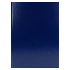Ежедневник недатированный Проф-пресс бумвинил А4 136 листов синий (290х208 мм) 1 шт.