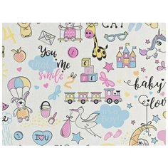 Обои винил на флизе Белвинил Игрушки 31 1.06х10м Бумпром