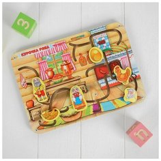 WoodLand Toys Лабиринт «Курочка Ряба» сказки