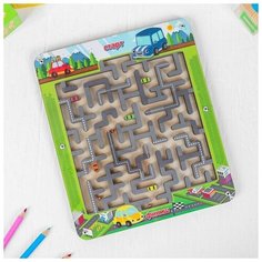 WoodLand Toys Лабиринт большой «Машины»