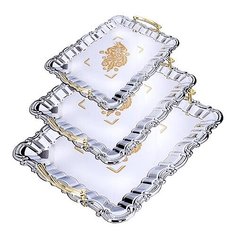 Набор подносов метал 3 предмета Mayer&Boch 30426 KSMB-30426