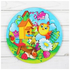 Лесная мастерская Дидактические игры и материалы. Головоломка «На полянке»