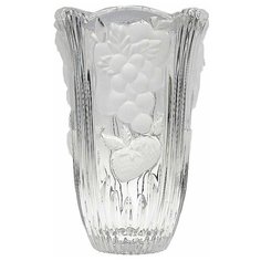 Ваза для цветов 15,5 см матовая Crystal Bohemia "Фрукты" / 104307
