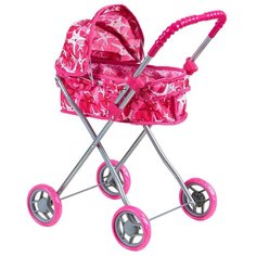 Коляска-люлька Buggy Boom Mixy (8011) розовый/морские звезды