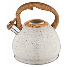 Чайник со свистком 3л термоаккумирующее дно, индукция 937-812///ПС1925 Agness