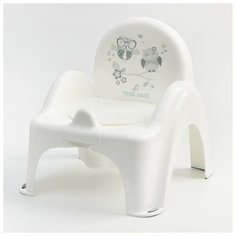 Tega Baby Горшок-стульчик «Совы», цвет белый