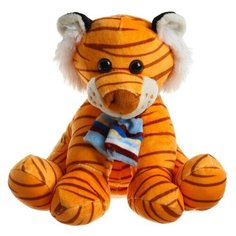 Мягкая игрушка-копилка "Тигр с шарфом" 6243904 Сима ленд