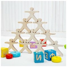 Альтаир Развивающая игрушка Балансир «Физкультурники», 10 элементов Altair