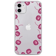Силиконовый чехол "Рамка из вишни" на Apple iPhone 11 / Айфон 11 Case Place