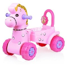 Каталка "Лошадка" розовая Alternativa