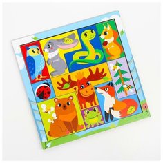 Лесная мастерская Головоломка. Тетрис для малышей «Лесные зверята»