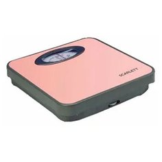 Напольные весы, механические, SCARLETT SC-210, весы домашние, весы для ванной, розовые