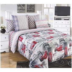 Покрывало стёганое «Лондон», перкаль (260х210) Текс Дизайн