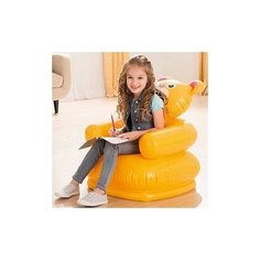 Детское надувное кресло Intex Happy Animal Chair Медвежонок, 65х64х79 см, 3-8 лет, Intex 68556-мед