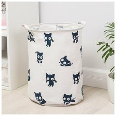 Доляна Корзина универсальная Доляна «Бутуска», 35×45 см, цвет синий