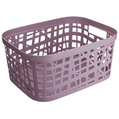 Корзина хаос 22 л лавандовый Idea (М Пластика)